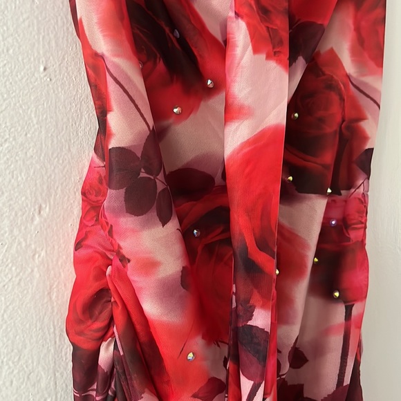 MESH MINI DRESS - Picture 4 of 4